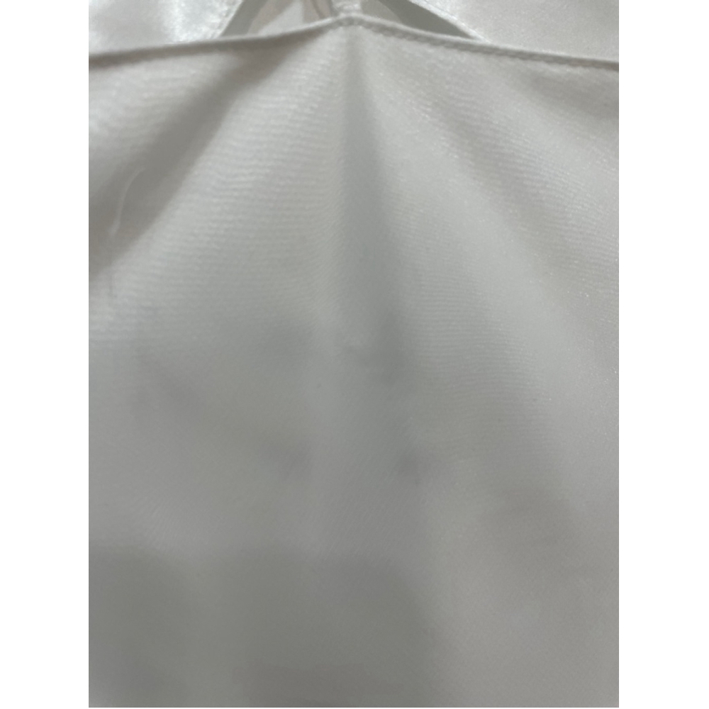 Vintage La Vie En Rose Slip Dress S Maxi White Bridal Trad Wife Y2K Rosette Prom - Picture 8 of 12